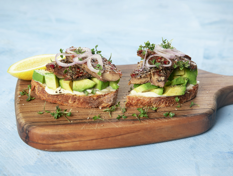 Avocado-snack med Peberkippers
