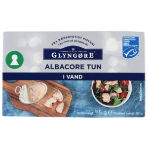 Albacore tun i vand