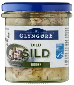 Glyngøre sild dild bidder 350g_webP